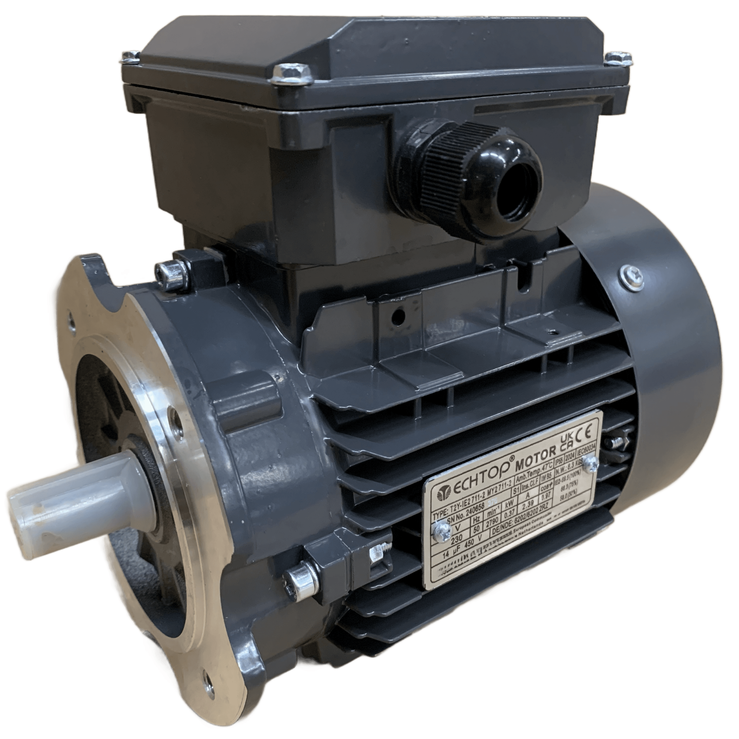 T2Y-IE2 631-4 0,12kW 1~230V 50Hz B14L