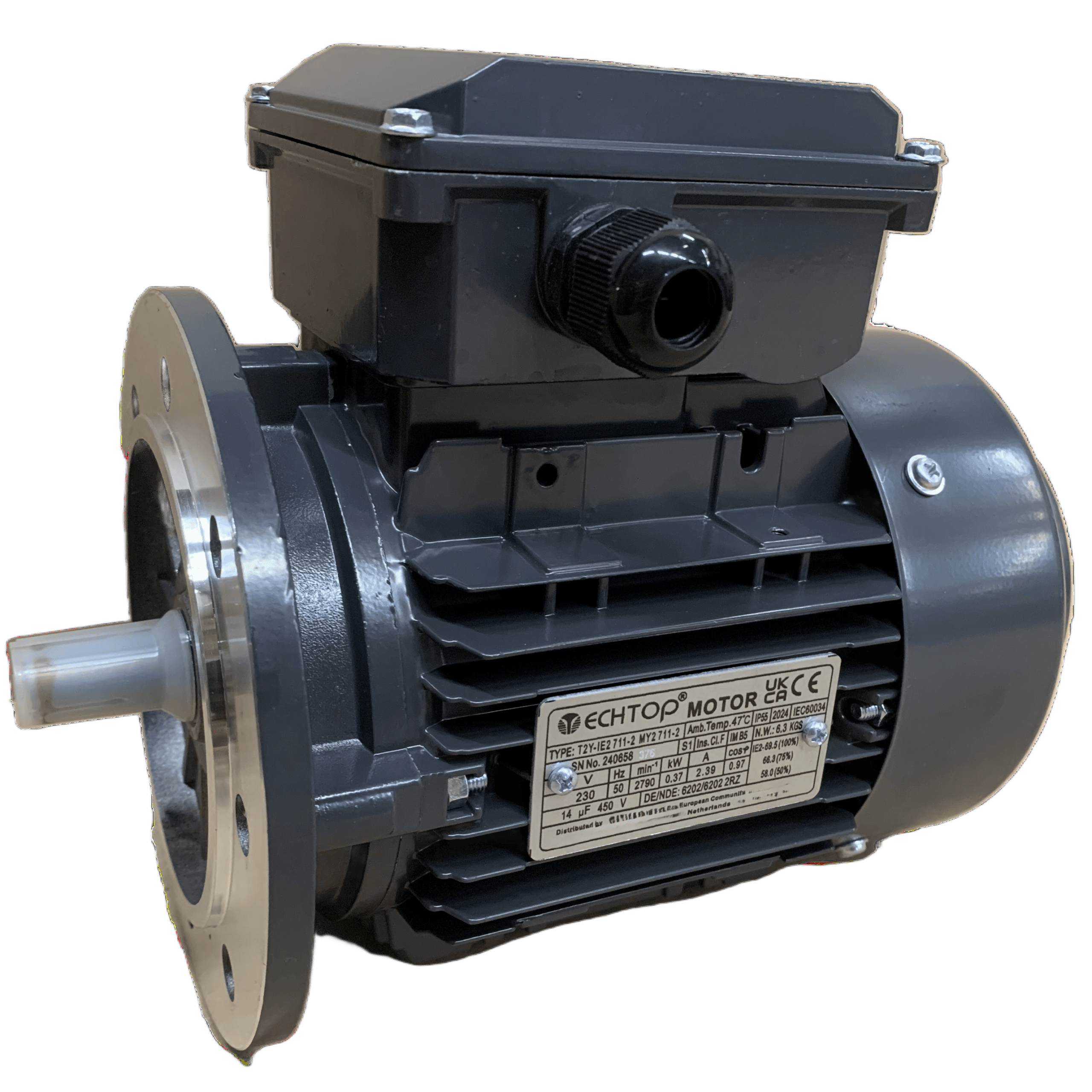 T2Y-IE2 631-2 0,18kW 1~230V 50Hz B5