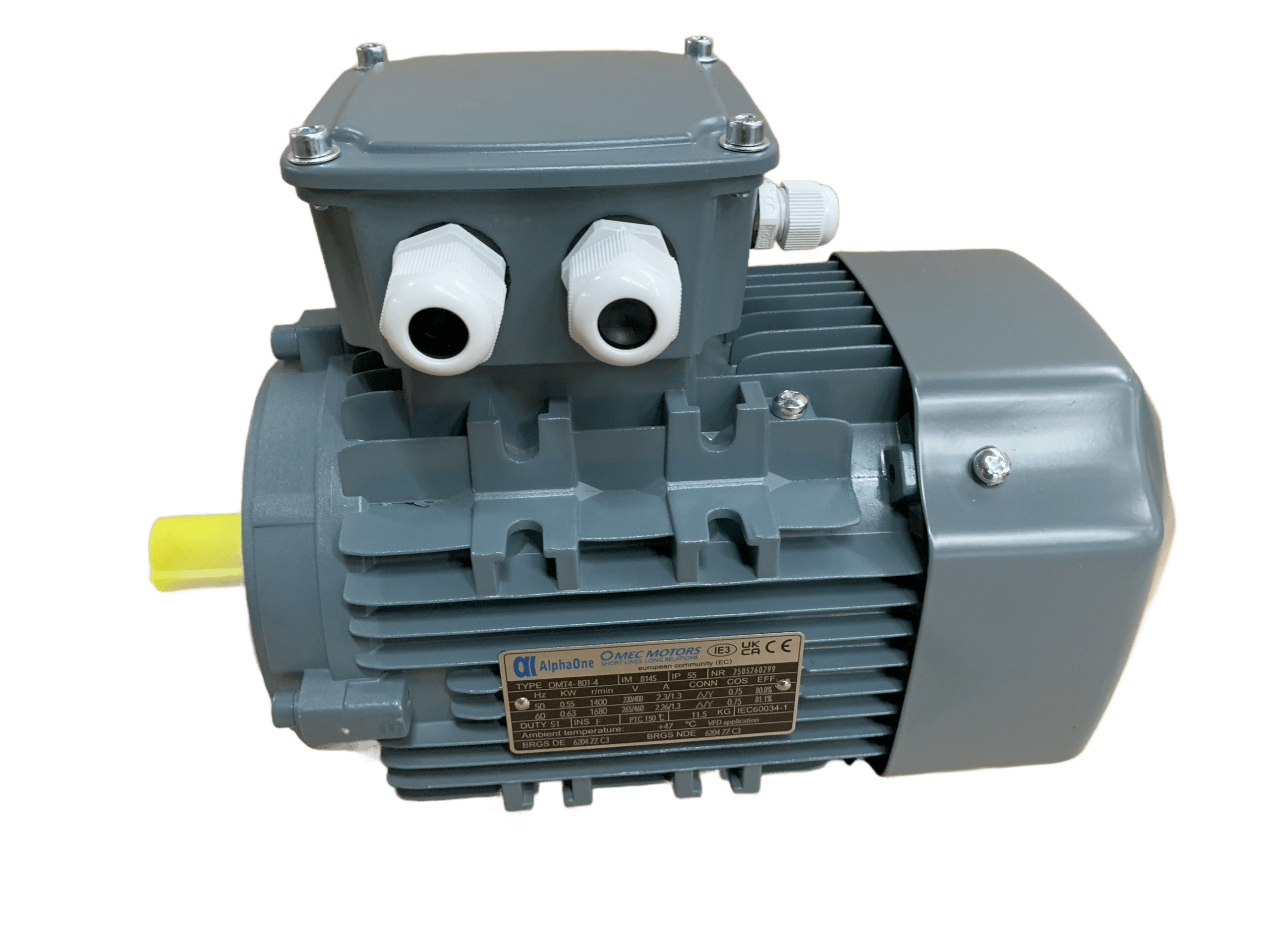 OMT4-IE3 802-6 0,55kW 230/400V 50Hz V1 - Afbeelding 2